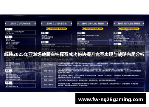 解锁2025年亚洲场地脚车锦标赛成功秘诀提升竞赛表现与战略布局分析